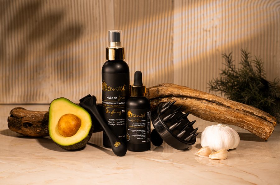 Kit Anti-Alopécie Ôtentik – soin naturel pour cheveux afro