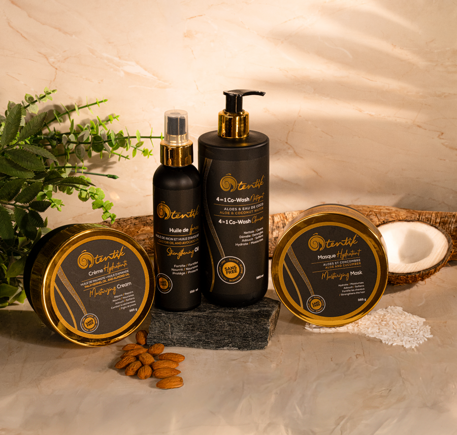 Kit Anti-Casse Ôtentik – soin naturel pour cheveux afro