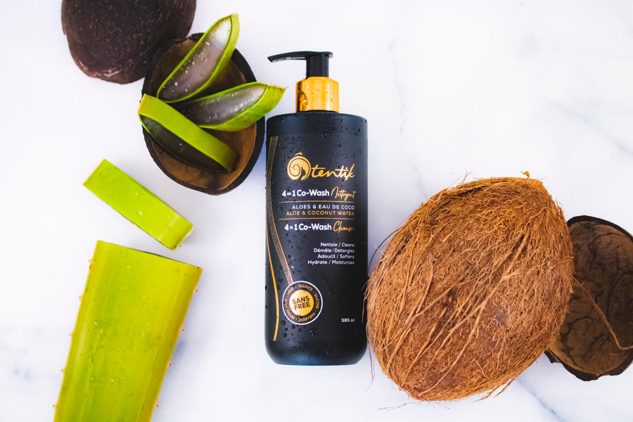 Co-Wash Nettoyant 4 en 1 Ôtentik – soin naturel pour cheveux afro