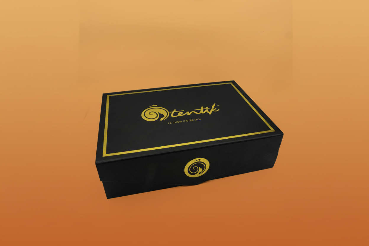 Écrin de Luxe Ôtentik – accessoire pour cheveux afro