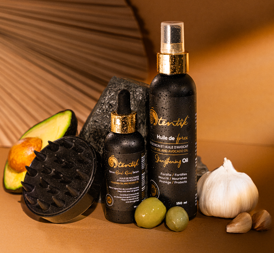 Kit Croissance Plus Ôtentik – soin naturel pour cheveux afro