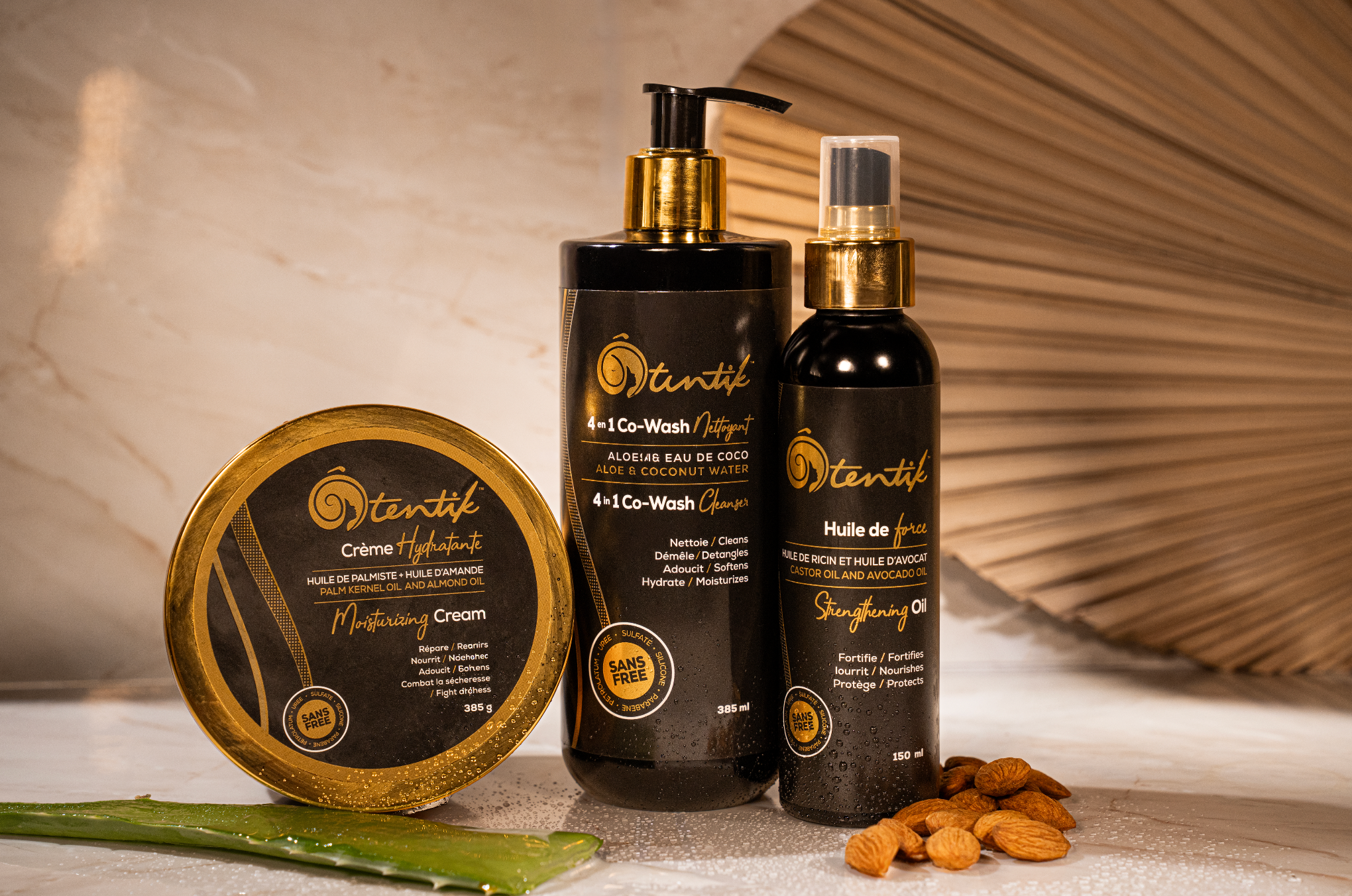 Kit Enfant Ôtentik – soin naturel pour cheveux afro