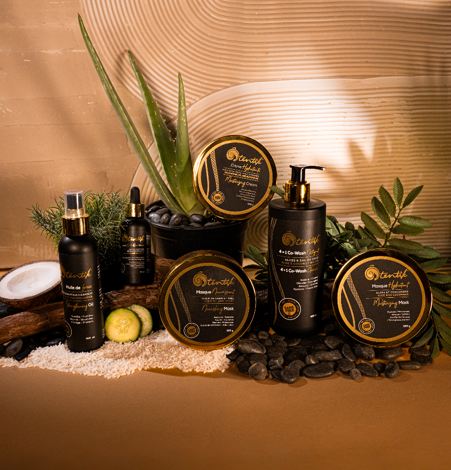 Gamme Prestige Ôtentik – soin naturel pour cheveux afro