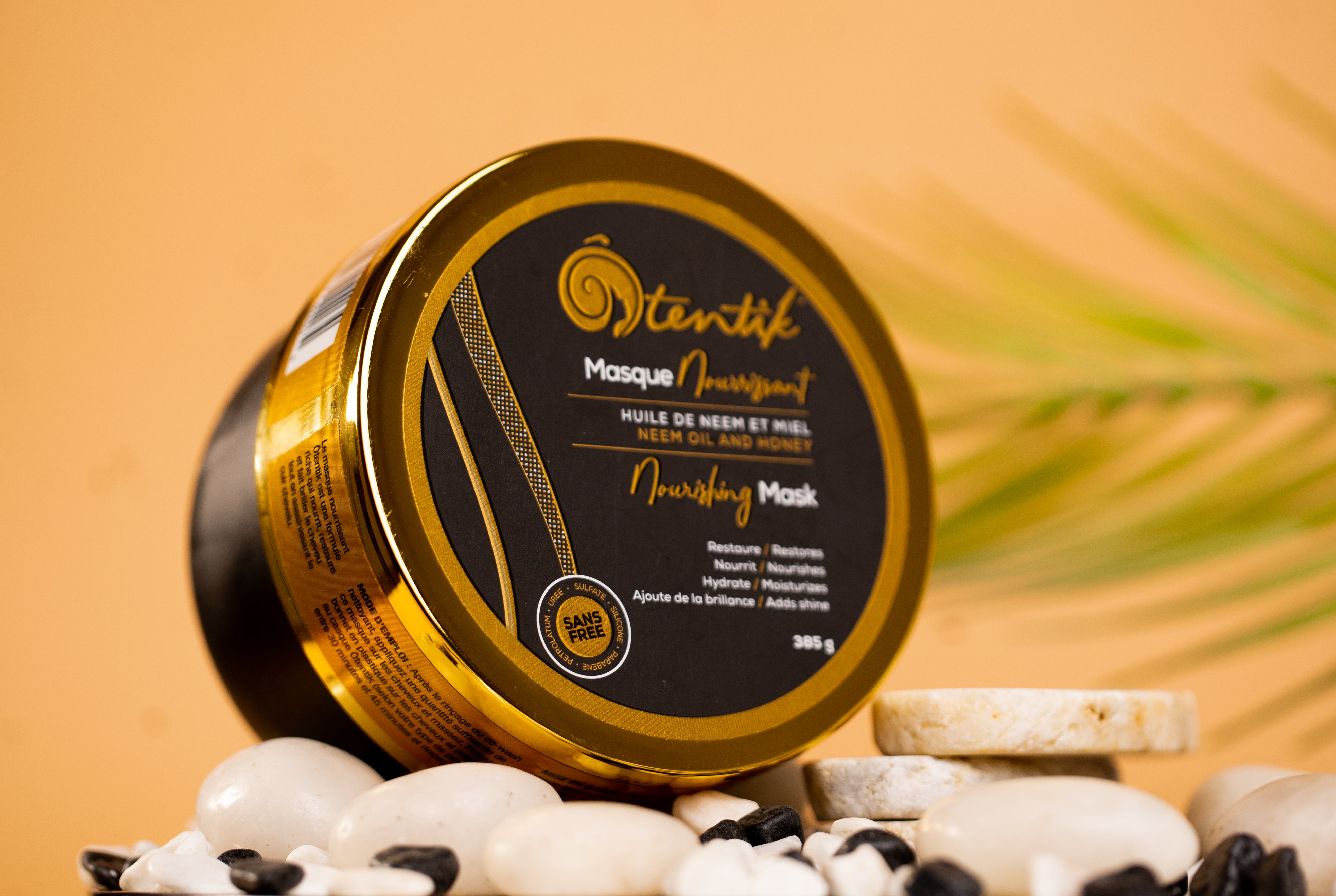 Masque Nourrissant Ôtentik – soin naturel pour cheveux afro