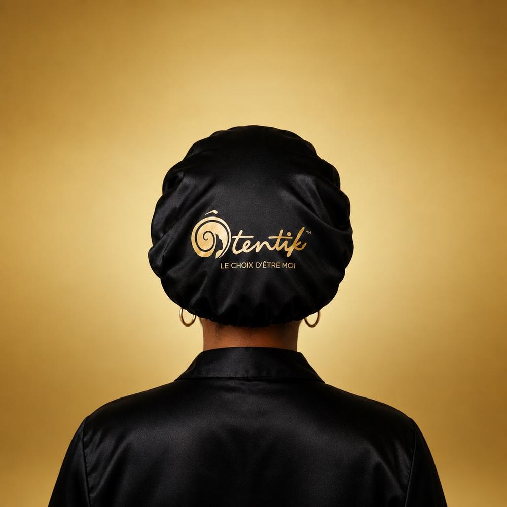 Bonnet en satin Ôtentik – Élastique