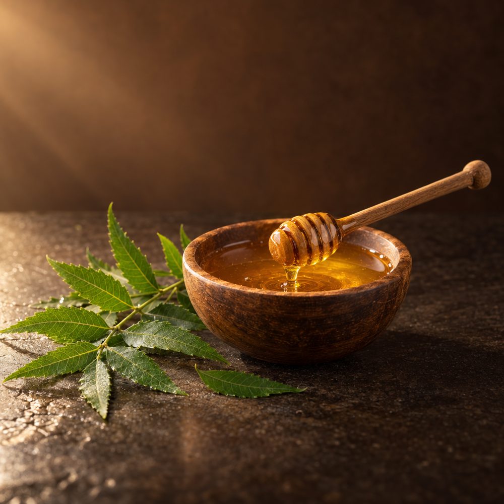Miel et huile de neem